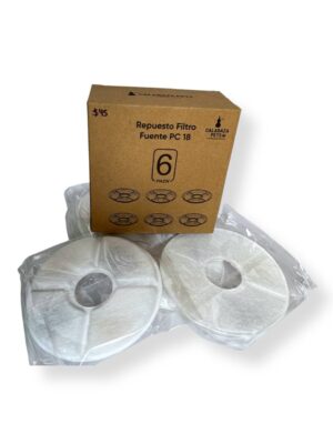 Filtro para Fuente Redonda de Mascotas